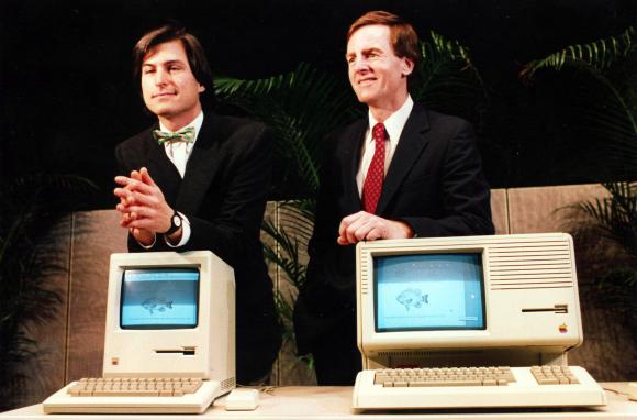 Steve Jobs & John Scully