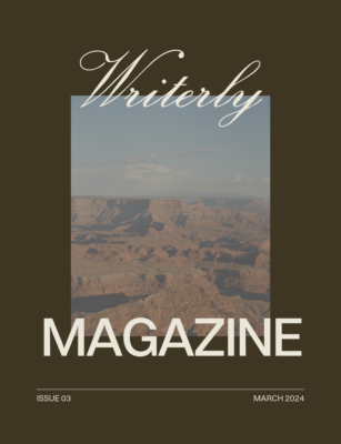 Writerly Magazine Front Cover